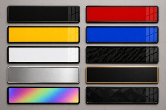 Custom back Plate For Cars